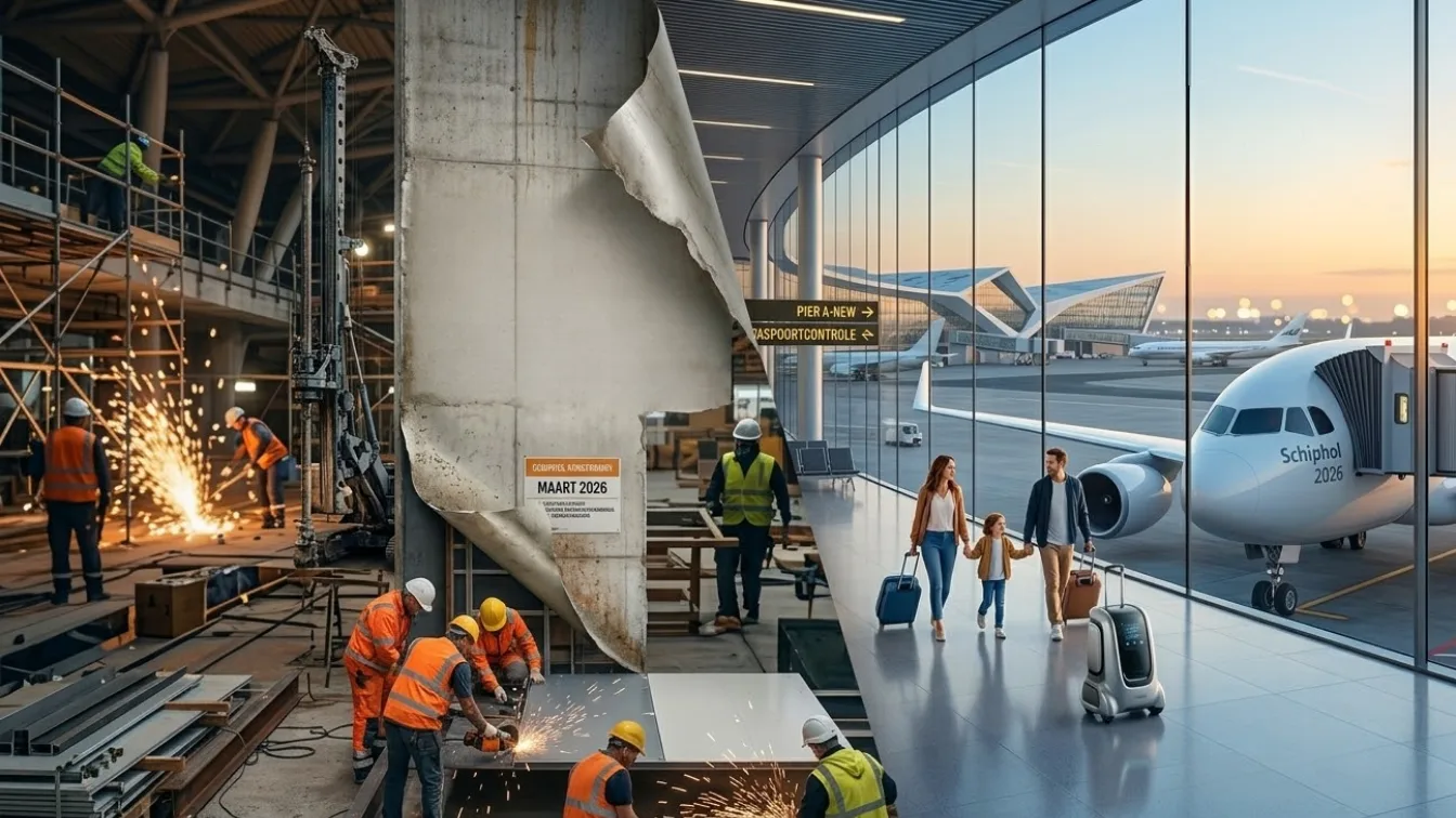 De Metamorfose van 10 Miljard: Wat de Grote Verbouwing van Schiphol Betekent voor Uw Volgende Vakantie