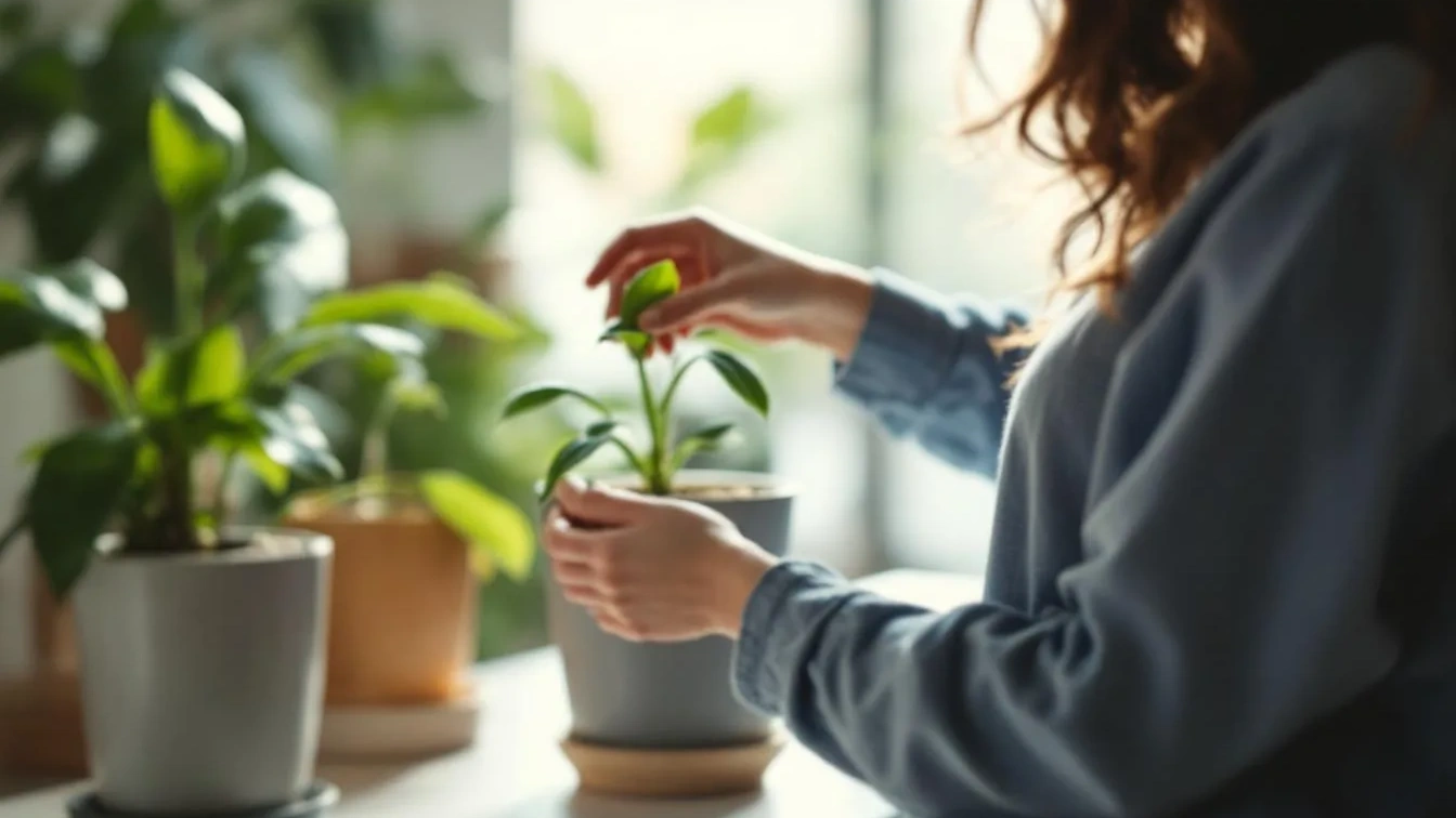 De planten-fluisteraar: zo herken je direct dat je kamerplant behoefte heeft aan meer zuurstof