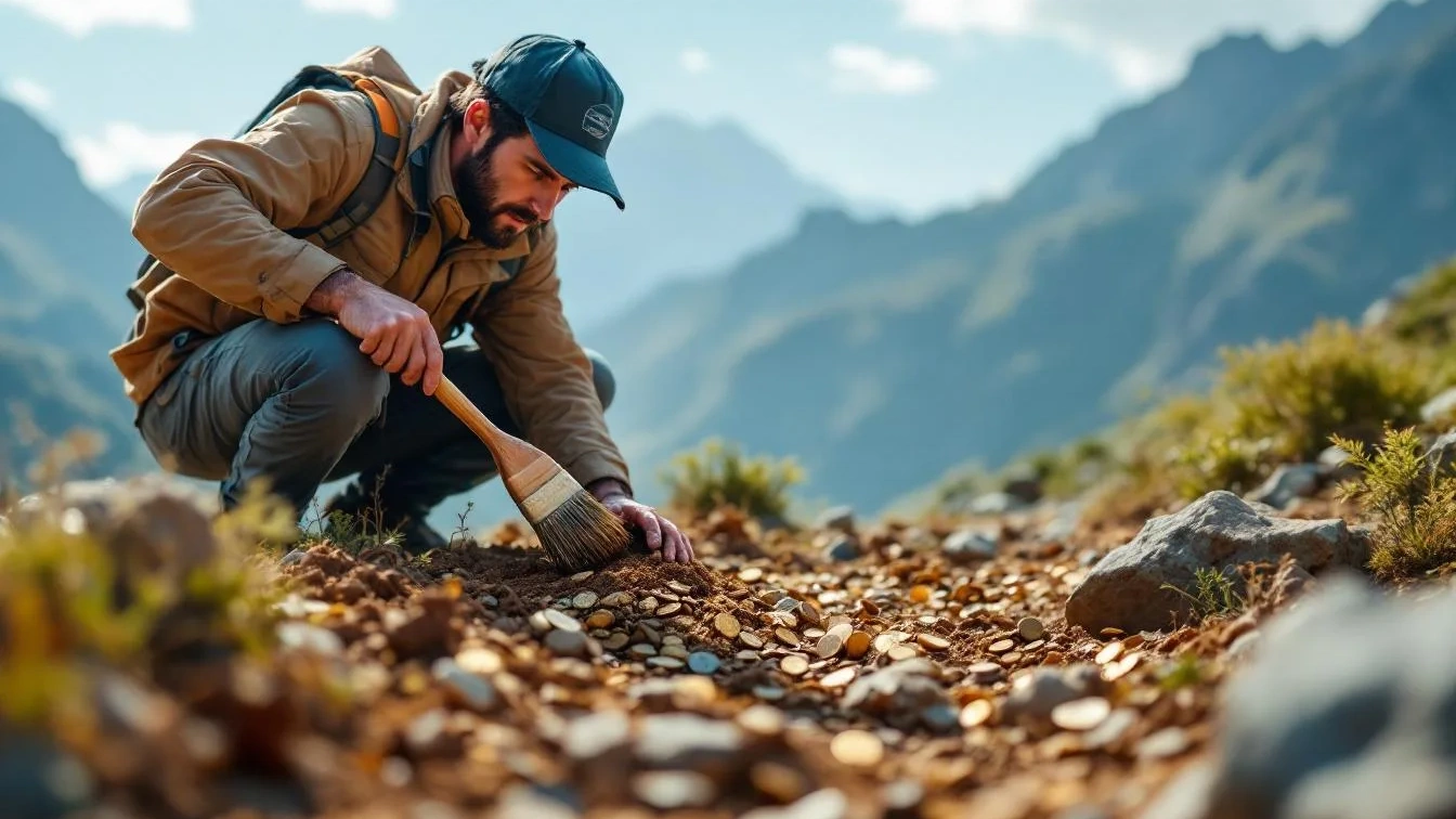 Het berg-mysterie: waarom archeologen oude munten op de meest onlogische plekken vinden